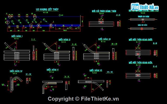 Bản vẽ autocad,dầm cột,bê tông cốt thép,dầm bê tông